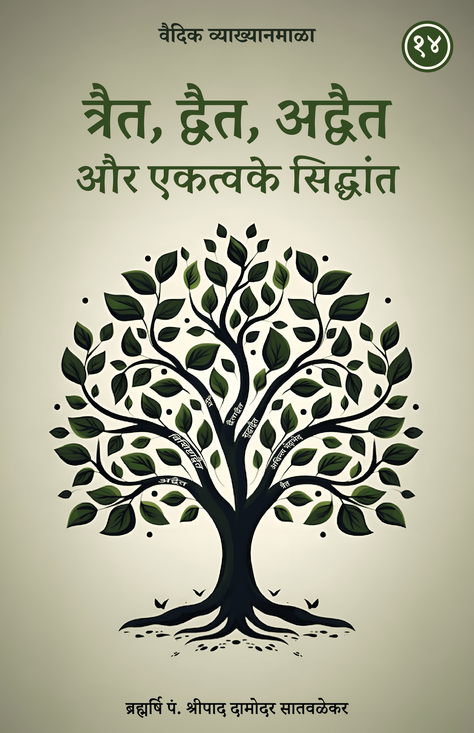 14. त्रैत, द्वैत, अद्वैत और एकत्व के सिद्धांत
